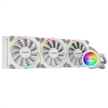 Imagem de Water cooler sangue frio 3 argb white ghost 360mm - tdp 350w - argbsf3