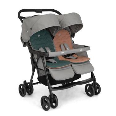 Imagem de Carrinho Duplo para Gêmeos Aire Twin cor Cinza Joie