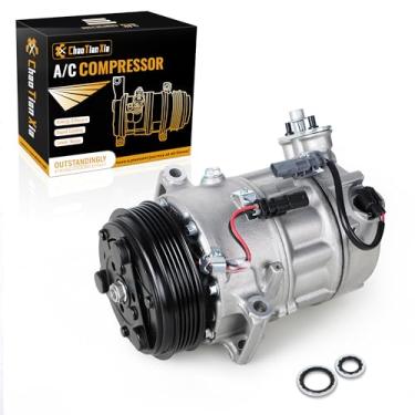 Imagem de Compressor de ar condicionado com substituição de embreagem para Chevrolet Equinox 2.4L 2012-2014, 2012-2015 GMC Terrain 2.4L substitui 16003549 4472604850