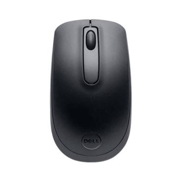 Imagem de Mouse sem Fio Dell MW118 - 1000dpi - 2.4GHz - 3 Botões - Preto - 570-BBHM