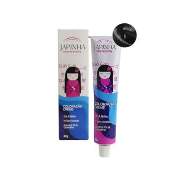 Imagem de Tinta de Cabelo sem Amônia 2.0 Preto Natural - Japinha Color