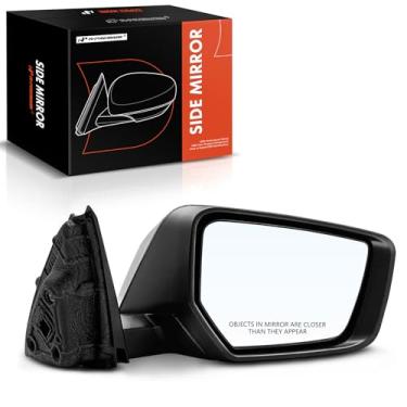 Imagem de A-Premium Espelho retrovisor elétrico lateral do passageiro - compatível com Chevrolet Impala 2014-2020 - Espelho retrovisor externo cromado dobrável manual aquecido com seta, com memória e luz de