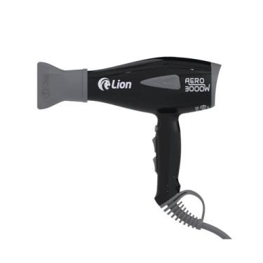 Imagem de Secador de cabelo lion tutti aero 3000w preto - 220v - Lion do Brasil,