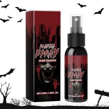 Imagem de Sangue Falso Para Palco - Maquiagem Lavável de Sangue Falso para Halloween - Maquiagem para Fantasias 50ml Tinta Vampiro Zumbi Cosplay para Crianças e Adultos Fantasia Roupas Olhos