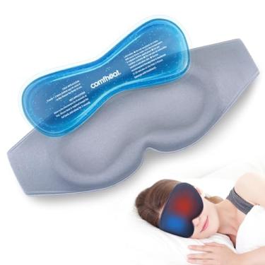 Imagem de comfheat Máscara de dormir com pacote de gel refrescante ou aquecido