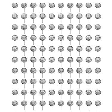 Imagem de MUNEFE Fertilizante Cesta De Malha, Aço Inoxidável Jardim Nutrição Copos, Cesta De Fertilização De Bonsai De Tamanho Pequeno Para Casa Quintal (100pcs)