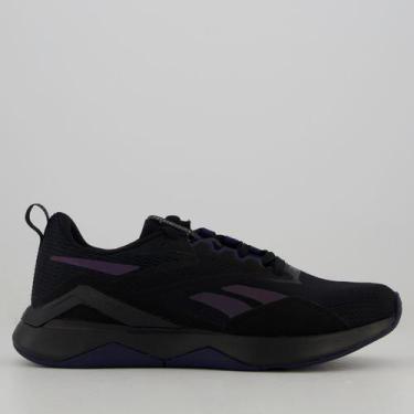 Imagem de Tênis Reebok Nanoflex TR V2 Preto, 40