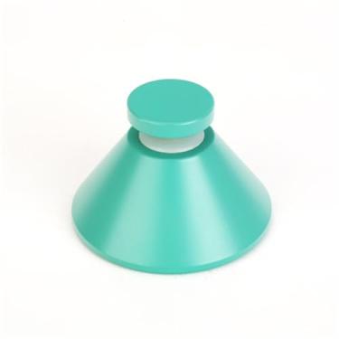 Imagem de Maçaneta para porta de vidro de banheiro, armário de exposição de porta de correr de cozinha, redonda, com furo único, m