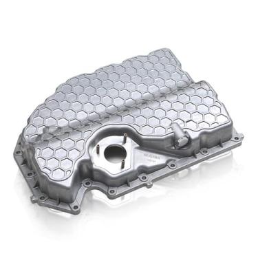 Imagem de Bstfulx 06K103600R Panela de óleo de motor inferior de alumínio 06K103598S compatível com VW Arteon Golf R32 GTI Rabbit Audi A3 S3 Q3 TT Coupe 2.0TFSI 2014-2022