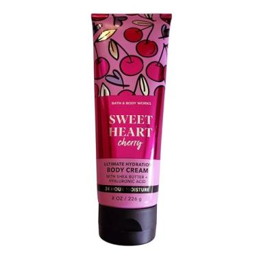 Imagem de Bath & Body Works Creme corporal Sweetheart Cherry Ultimate Hydration 227 g