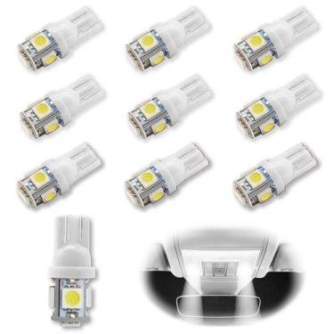 Imagem de Lâmpada LED RBOKO 194 T10 5SMD 5050 6000K 12V (10PCS)