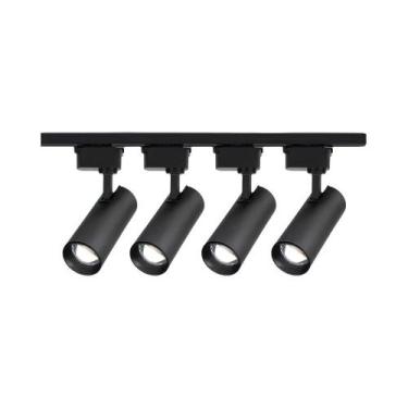 Imagem de Luz De Trilho LED Regulável Com Controle Remoto, Holofote De Teto Para