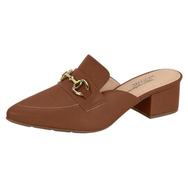 Imagem de Tamanco Feminino Conforto Social Charme Salto Baixo Modare