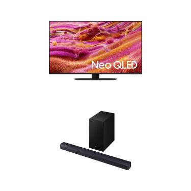 Imagem de Combo Samsung Vision AI TV 50&quot; NEO QLED 4K QN90F + Soundbar HW-Q600F