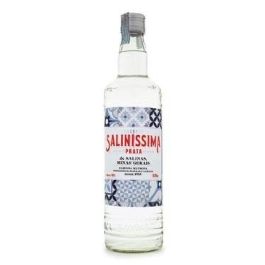 Imagem de Cachaca salinissima c/rosca prata 670 ml - CACHACA DE MINAS, 670ml