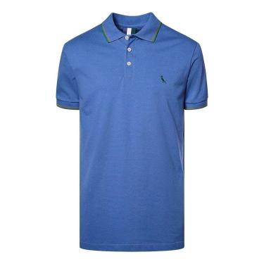 Imagem de Camisa Polo Reserva Friso Duplo Masculino Verde Musgo-Masculino