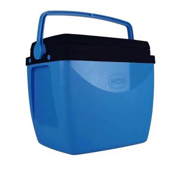 Imagem de Caixa Térmica 18L Azul e Preto - MOR