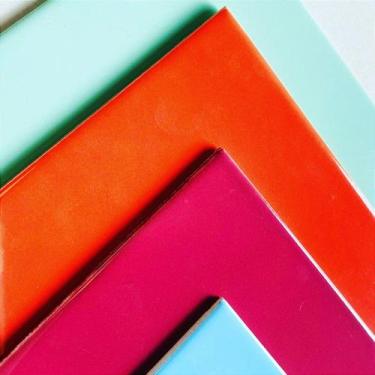 Imagem de Azulejos Coloridos para Mosaico - Kit com 20 Peças de 15,4x15,4 cm e 6