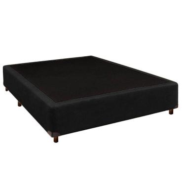Imagem de Cama Box Viuvo Preto Nature 128x188