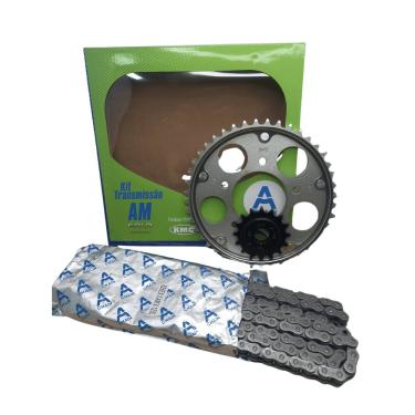 Imagem de Kit Relação Kmc Am Gold Honda Shadow 600 1998 à 2002