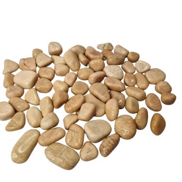 Imagem de Pedra Natural Feldspato Salmão 2 a 4 cm Rolada 1 kg