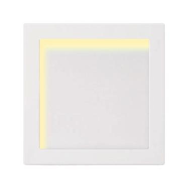 Imagem de Plafon sobrepor Philips quadrado 12W amarela 3000K BV 17x17