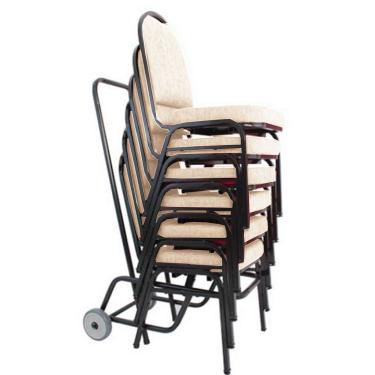 Imagem de 06 Cadeiras para Hotel e Auditório Linha Hotel Bege