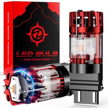 Imagem de ZONBEAM Lâmpadas de seta frontal LED âmbar 3157 para RAM 1500 2009-2018/1500 Classic 2019-2024/2500 3500 2013-2018, CANBUS sem erros, plug-and-play, sem hiperflash, potente e super brilhante com