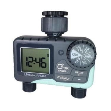 Imagem de Temporizador Digital Brisa Para Irrigação De Jardim 2 Saida - Brisa Ja