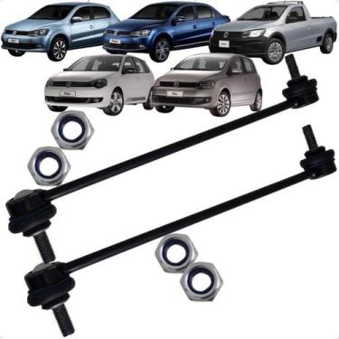 Imagem de Par Bieletas Nakata Gol Saveiro G5 G6 G7 Voyage Fox Polo TCross Virtus