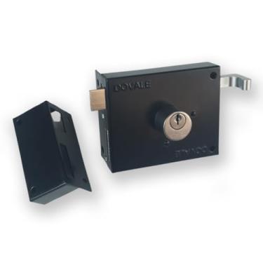 Imagem de FECHADURA DE PORTÃO DOVALE SOBREPOR 43149 yale PRETA