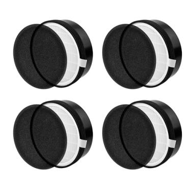 Imagem de Nispira HEPA Filtro de ar de substituição compatível com Levoit Air Purifier LV-H132, em comparação com a parte LV-H132-RF, 4 pacotes