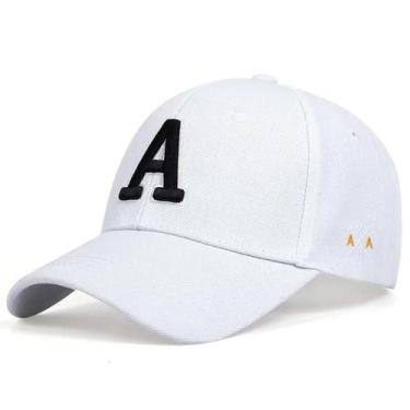 Imagem de Boné Snapback Unissex Ajustável - Bordado com Letras - Primavera/Outon