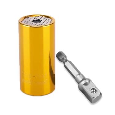 Imagem de Conjunto de ferramentas de soquete universal com adaptador de furadeira, conjunto de aderência para adultos