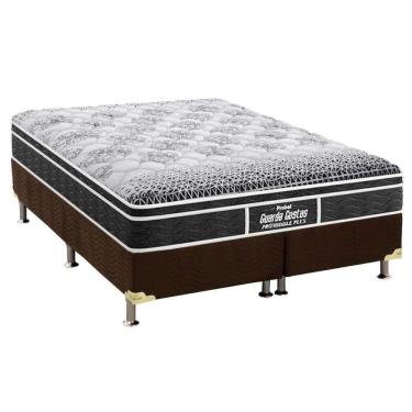 Imagem de Cama Box Queen: Colchão Anatômico Probel D28/Ep Guarda Costas Prómiddle Plus + Base Brown(158X198)