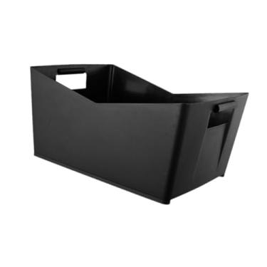 Imagem de KiBcsLic Balde de Gelo Lavável para Cerveja, Suporte para Gelo, Balde de Gelo para Garrafa de Champanhe, Refrigerador de Bebidas, Balde de Gelo para Vinho, Ide, Preto, Tamanho real