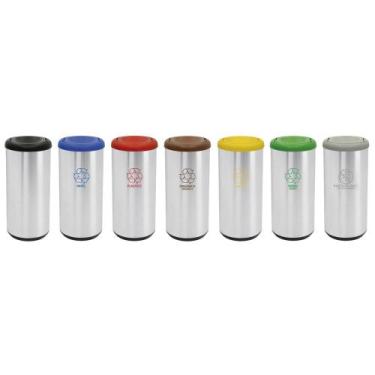 Imagem de Lixeira Inox Tramontina Cápsula Selecta Plus Polipropileno