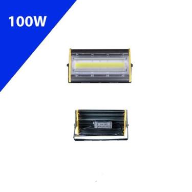 Imagem de Refletor Led 100w Holofote Prova Dágua Ip68 Linear Torre - LED ECOLOGI