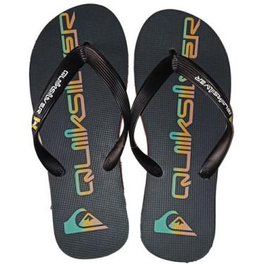 Imagem de Chinelo Quiksilver Molokai New Wave Preto, 39/40, Preto