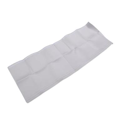 Imagem de KUIDAMOS Capa de Mangueira de Ar Condicionado Portátil à Prova de Poeira para Uso Comercial Doméstico, Manga de Fibra de Poliéster Universal para Envoltório de Mangueira de Exaustão de Ar (cinza)