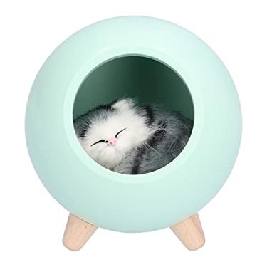 Imagem de Cryfokt Luz Noturna LED de Desenho Animado USB Lâmpada de Atmosfera de Gato Bonito para Quarto de Meninas, Luz Noturna de bebê Em Forma de Bola para Decoração de Casa, Quente de Bateria de 1200mAh