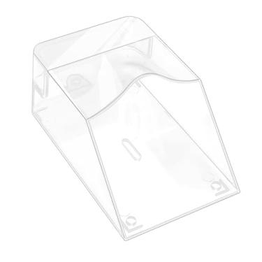 Imagem de Capa de campainha à prova d'água com botão de pressão, capa protetora de campainha à prova de chuva