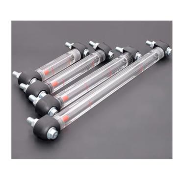 Imagem de 1unid Medidor Nivel Tanque Hidráulico Acrílico M10 - Parafuso Galvanizado, 150-600mm Distância Furo, Acessório Medição Nivel Óleo/Água para Equipamentos Industriais(Hole distance 450mm)