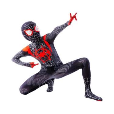 Imagem de Fantasia De Super-Herói Masculina, Macacão Cosplay De Peter Parker Par