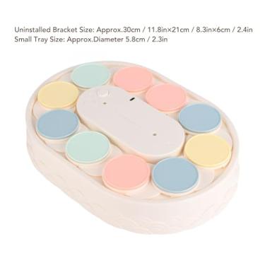 Imagem de Acouto Expositor Giratório para Sushi Máquina de Sushi Mesa Giratória Automática Expositor Bandeja Giratória Mesa Sobremesa Cupcake Elétrica Joias Fotografia (Sobremesa)