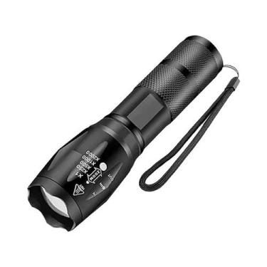 Imagem de Lanterna LED Portátil À Prova d'Água Em Liga De Alumínio Recarregável 