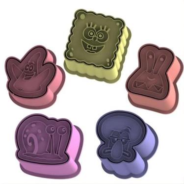 Imagem de Ejetor Modelador Para Doces Bob esponja - 3DMIX, Patrick