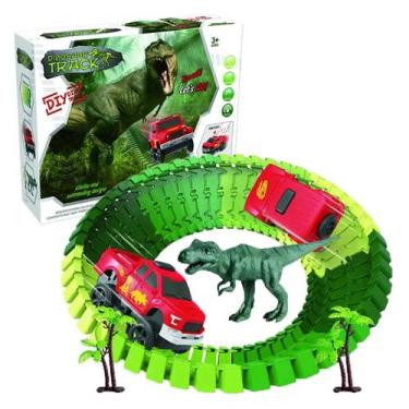Imagem de Pista Dino Dinossauro Track Car Brinquedo Infantil Radical - Fun Game,