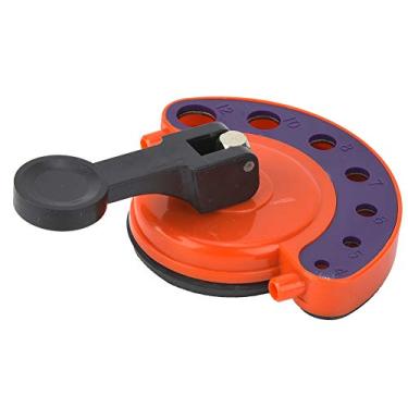 Imagem de EVGATSAUTO Guia de Broca de Serra de Diamante, Telha Cerâmica de Vidro, Localizador de Abertura de Furo Ajustável, 4 5 6 7 8 10 12mm, Brocas Com Base de Vácuo Operada por Alavanca