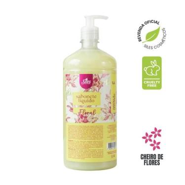 Imagem de Sabonete Líquido Floral Corpo E Mãos 1 Litro Siles - Siles Cosméticos